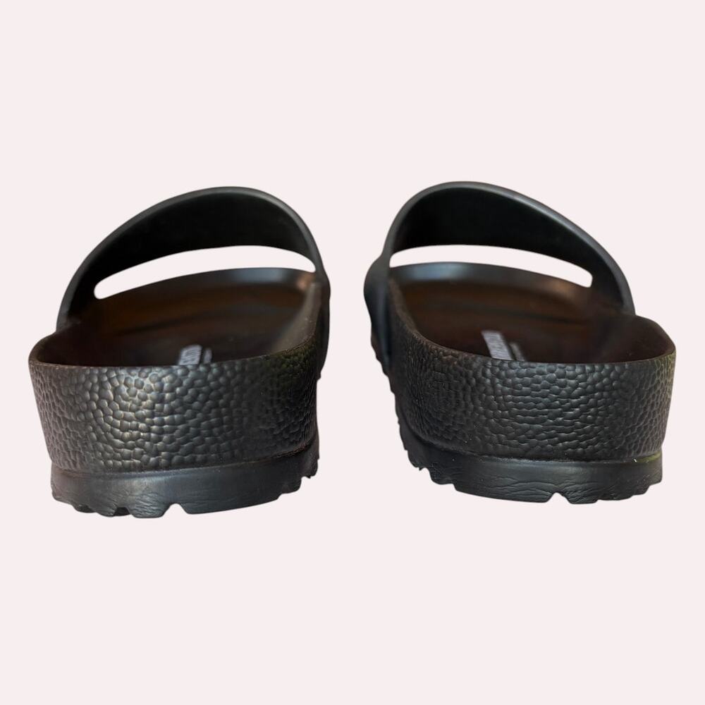 Birkenstock Black Barbados EVA Slide Waterproof House Pool Shower Unisex L8 M6 - Picture 5 of 11